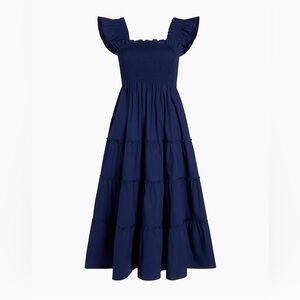 Hill House Home Navy Poplin Nap Dress